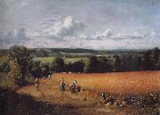 John Constable The wheatfield oil on canvas